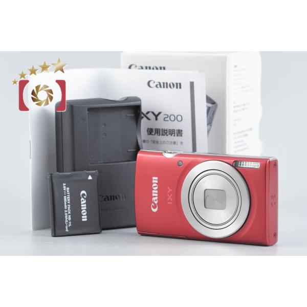 キヤノン（Canon） 【中古】Canon IXY 200 レッド コンパクトデジタル