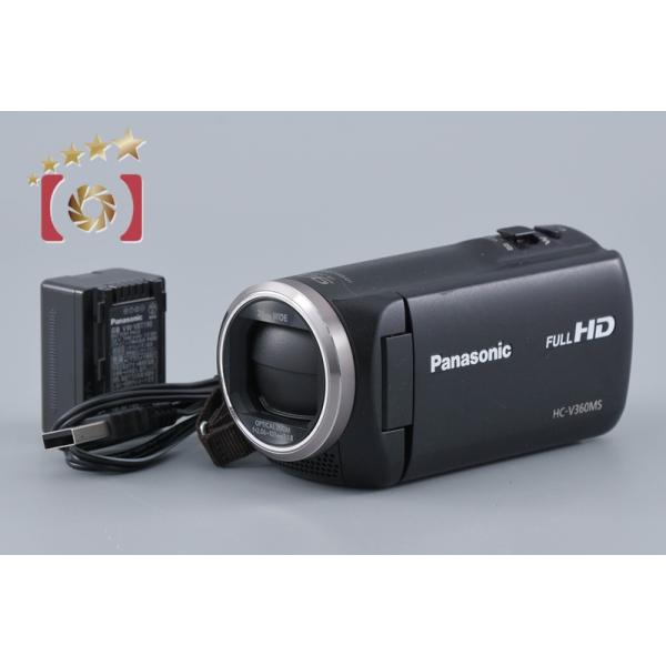 Panasonic HC-V360MS　ビデオカメラ　中古 Panasonic（パナソニック） 【中古】Panasonic HC-V360MS ブラック