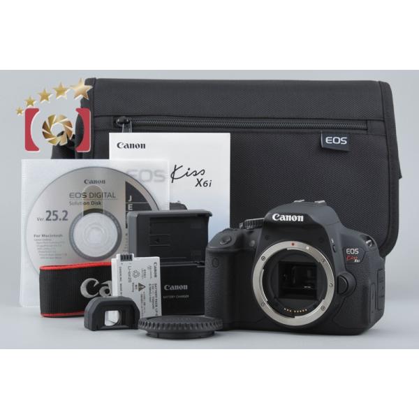 Canon EOS x6i デジタル一眼レフカメラセット⭕️最終値下⭕️ キヤノン（Canon） 【中古】Canon EOS Kiss X6i デジタル一眼レフ