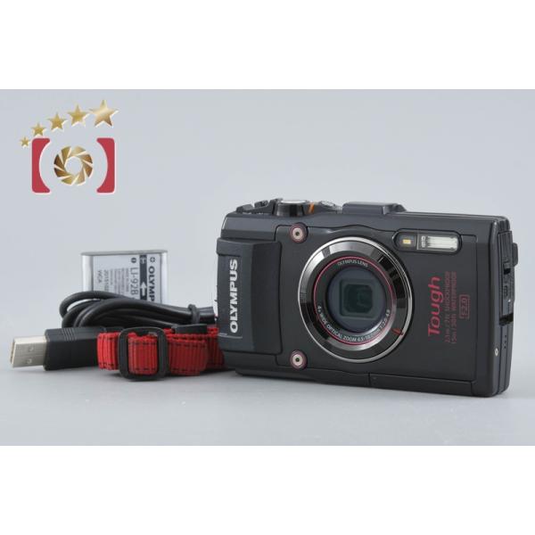 OLYMPUS STYLUS TG-4 Tough ブラック 防水 動作確認済み オリンパス（OLYMPUS） 【中古】OLYMPUS STYLUS TG-4 Tough ブラック