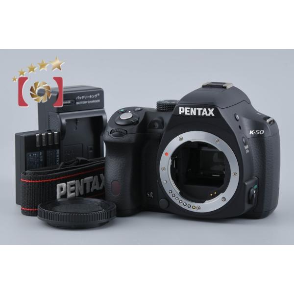 PENTAX K-50 デジタル一眼レフカメラセット ペンタックス 【中古】PENTAX K-50 ブラック デジタル一眼レフカメラ