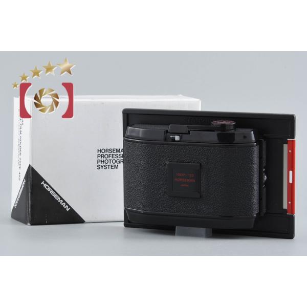 【中古】HORSEMAN ホースマン 4x5用 6x7 120 ロールフィルムホルダー 10EXP / 120 22452 452型 元箱付き