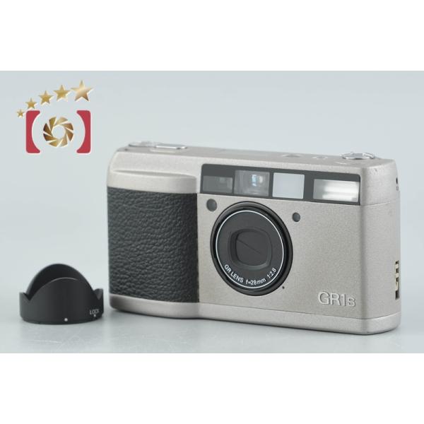 RICOH GR 1s コンパクトフィルムカメラ　中古 リコー（RICOH） 【中古】RICOH GR1s シルバー コンパクトフィルム