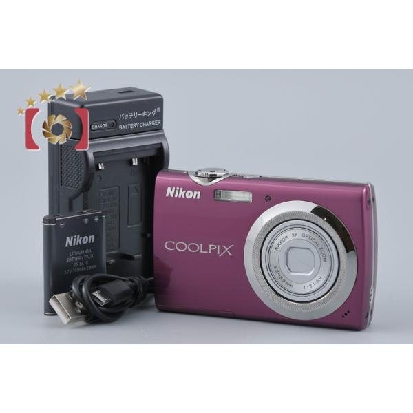 Nikon COOLPIX S230 パープル ニコン（Nikon） 【中古】Nikon COOLPIX S230 パープル コンパクト