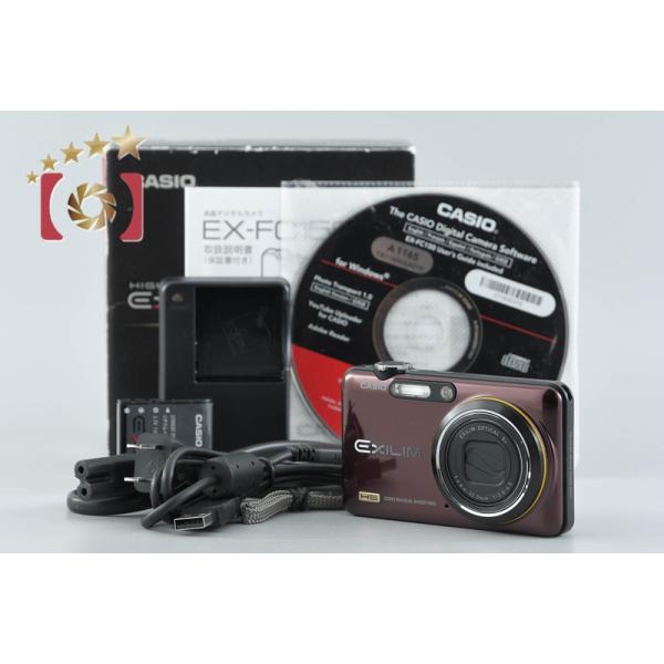 CASIOコンパクトデジタルカメラ EXILIM EX-FC150　レッド CASIO（カシオ） 【中古】Casio HIGH SPEED EXILIM EX-FC150 レッド