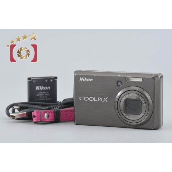 【美品】Nikon COOLPIX S600 アーバンブラック オールドコンデジ ニコン（Nikon） 【中古】Nikon COOLPIX S600 アーバンブラック