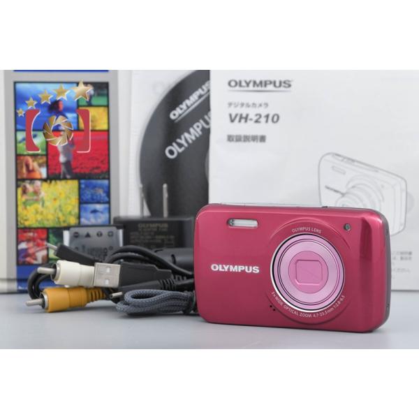 オリンパス（OLYMPUS） 【中古】OLYMPUS VH-210 レッド コンパクト