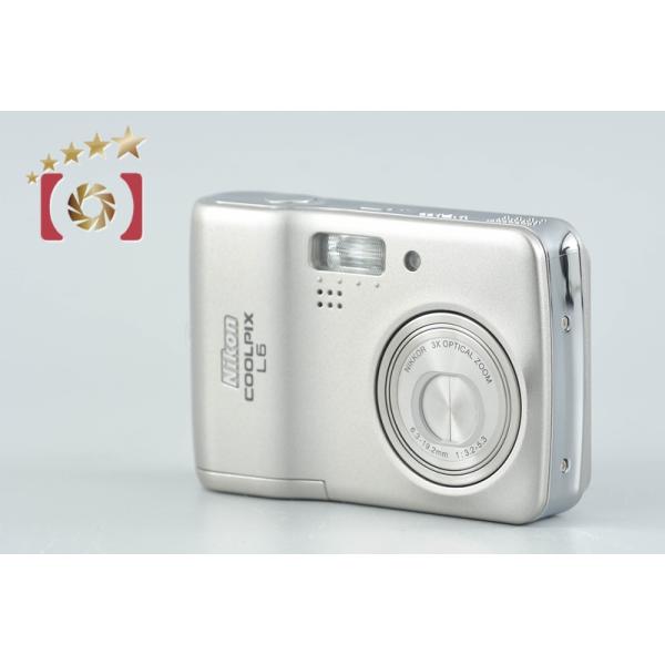 ニコン（Nikon） 【中古】Nikon COOLPIX L6 チタンシルバー コンパクト