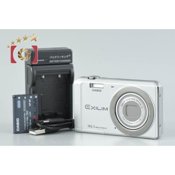 CASIO（カシオ） 【中古】CASIO EXILIM EX-ZS6 シルバー コンパクト