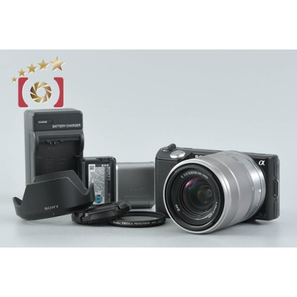 【中古】SONY ソニー α NEX-5 ズームレンズキット ブラック