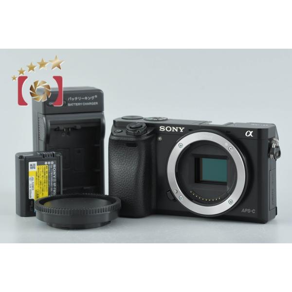 SONY α6000 ミラーレス一眼カメラ 35言語 SONY（ソニー） 【中古】SONY α6000 ILCE-6000 ブラック ミラーレス