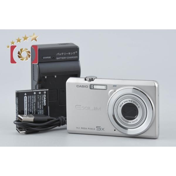 CASIO（カシオ） 【中古】CASIO EXILIM EX-ZS10 シルバー コンパクト