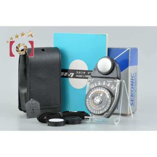 �y���ÁzSEKONIC �Z�R�j�b�N �X�^�W�I �f���b�N�X II L-398M �I�o�v �����t�� ���i�摜