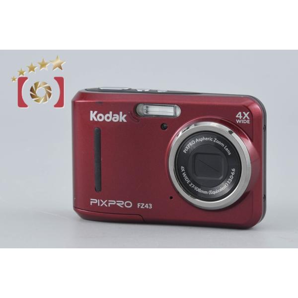 Kodak（コダック） 【中古】KODAK PIXPRO FZ43 レッド コンパクト