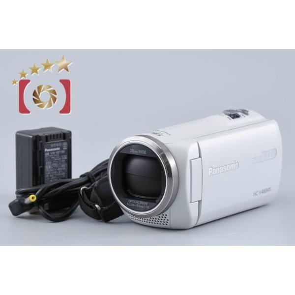 Yuichi HC-V480MS ホワイト ビデオカメラレコーダー 中古 Panasonic（パナソニック） 【中古】Panasonic HC-V480MS ホワイト