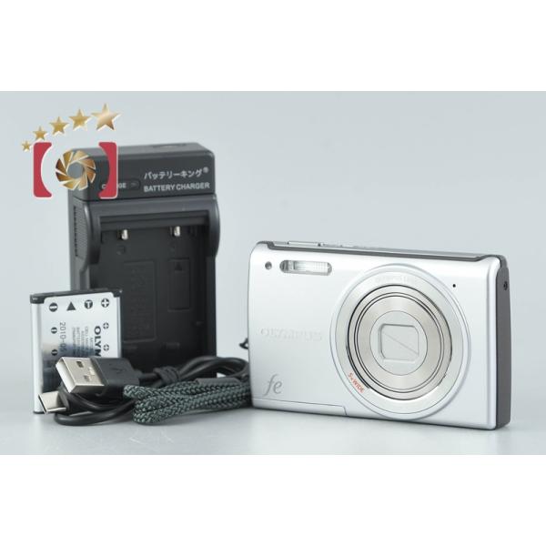 オリンパス（OLYMPUS） 【中古】OLYMPUS FE-5050 シルバー コンパクト 