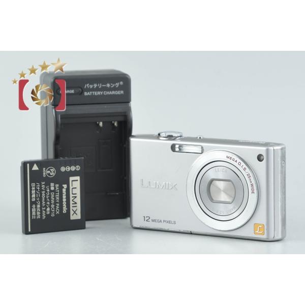 【美品】パナソニック デジタルカメラ LUMIX FX40 プレシャスシルバー Panasonic（パナソニック） 【中古】Panasonic LUMIX DMC-FX40