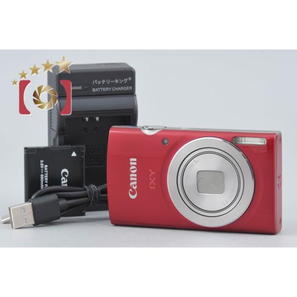 中古コンパクトCanon IXY 180 レッド キヤノン（Canon） 【中古】Canon IXY 180 レッド コンパクトデジタル