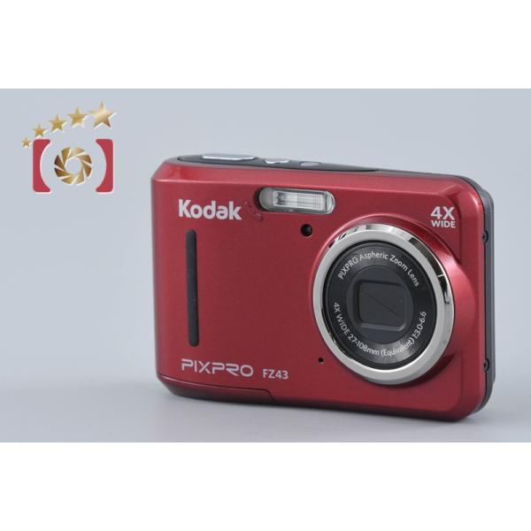 Kodak（コダック） 【中古】KODAK PIXPRO FZ43 レッド コンパクト