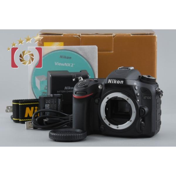 NikonD7100本体_シャッター14418枚/バッテリー劣化無し ニコン（Nikon） 【中古】Nikon D7100 デジタル一眼レフカメラ