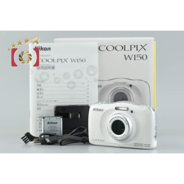 ニコン（Nikon） 【中古】Nikon COOLPIX W150 ホワイト コンパクト