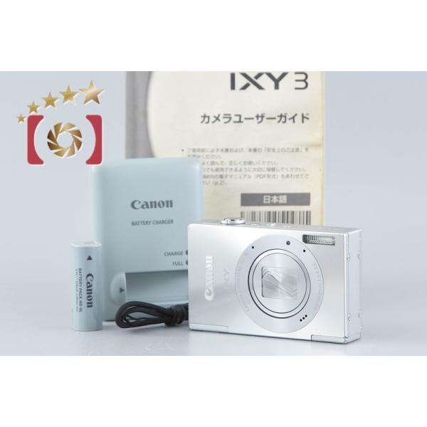 キヤノン（Canon） 【中古】Canon IXY 3 シルバー コンパクトデジタル