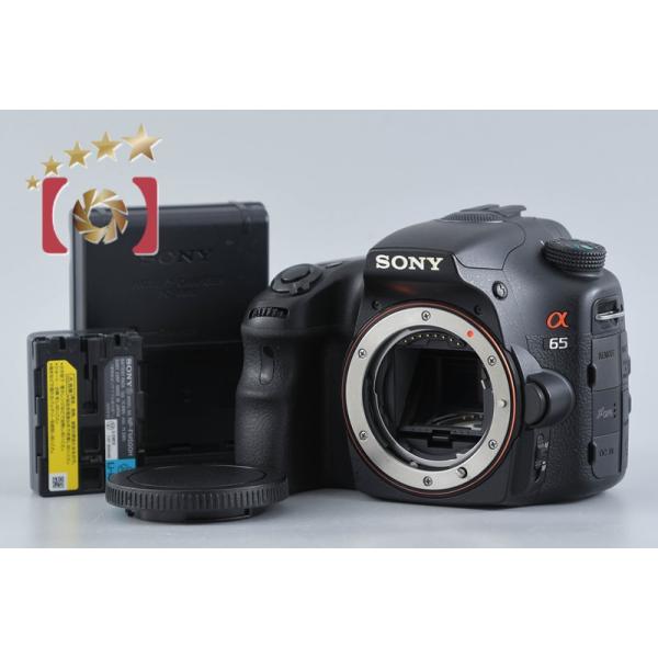 【中古】SONY ソニー α65 SLT-A65V デジタル一眼レフカメラ