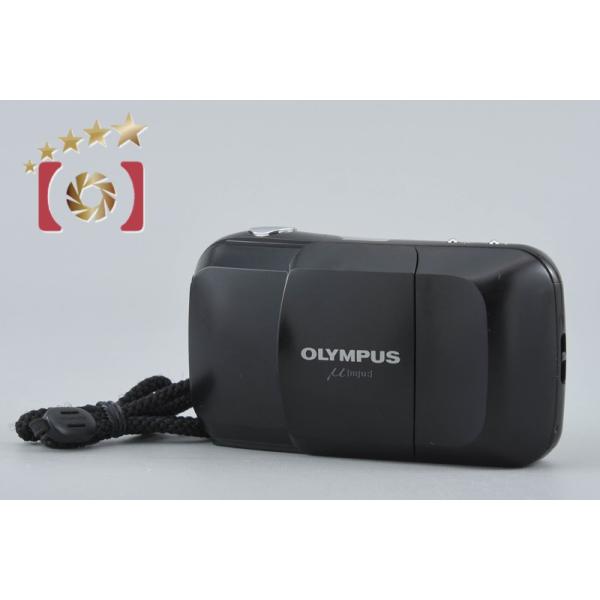 オリンパス（OLYMPUS） 【中古】OLYMPUS μ[mju:] ブラック コンパクト