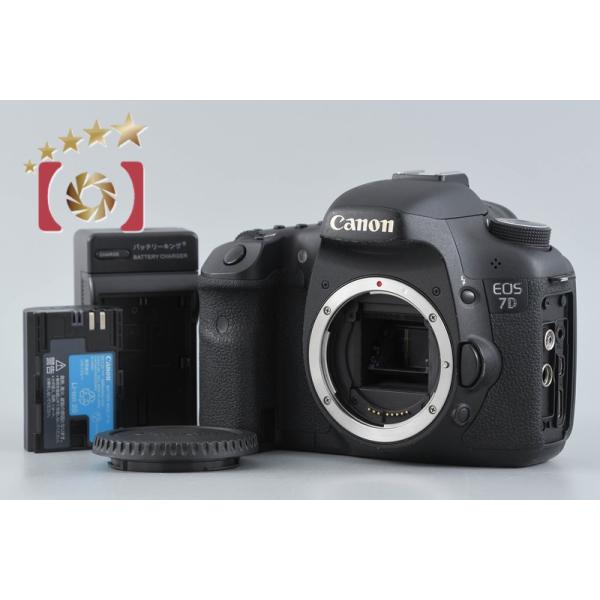 【中古】Canon キヤノン EOS 7D デジタル一眼レフカメラ