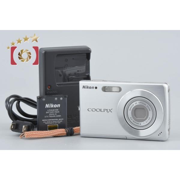 ニコン（Nikon） 【中古】Nikon COOLPIX S200 シルバー コンパクト