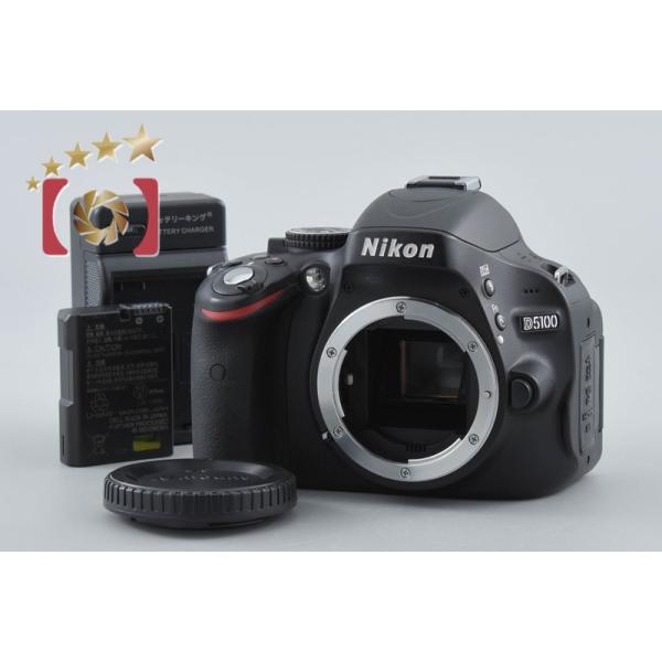 【中古】Nikon ニコン D5100 デジタル一眼レフカメラ シャッター回数僅少