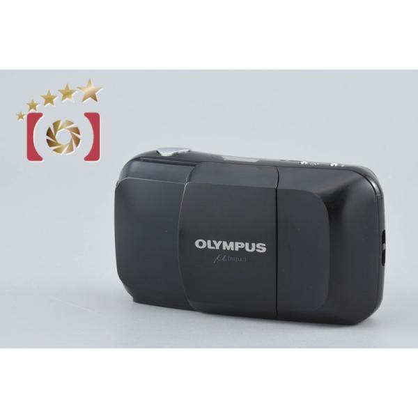 オリンパス（OLYMPUS） 【中古】OLYMPUS μ[mju:] ブラック コンパクト