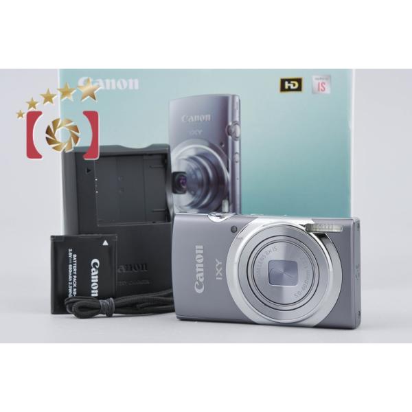 Canon IXY 130 コンパクトデジタルカメラ　⭐︎中古美品 キヤノン（Canon） 【中古】Canon IXY 130 グレー コンパクトデジタル