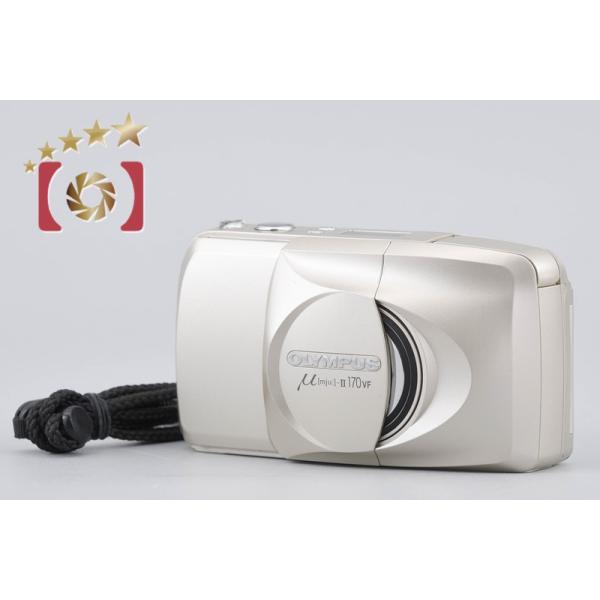 美品　OLYMPUS μ-ii mju 170 VF ミュー フィルムカメラ オリンパス（OLYMPUS） 【中古】OLYMPUS μ[mju:]-II ミューII 170 VF
