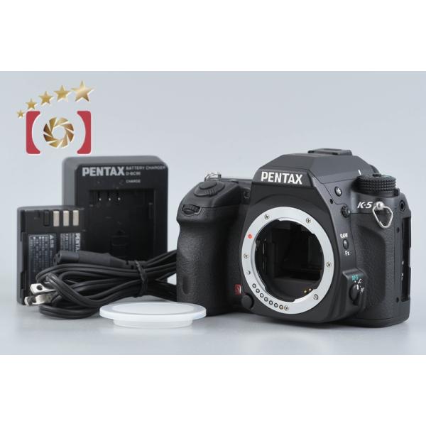 【中古】PENTAX ペンタックス K-5 ブラック デジタル一眼レフカメラ