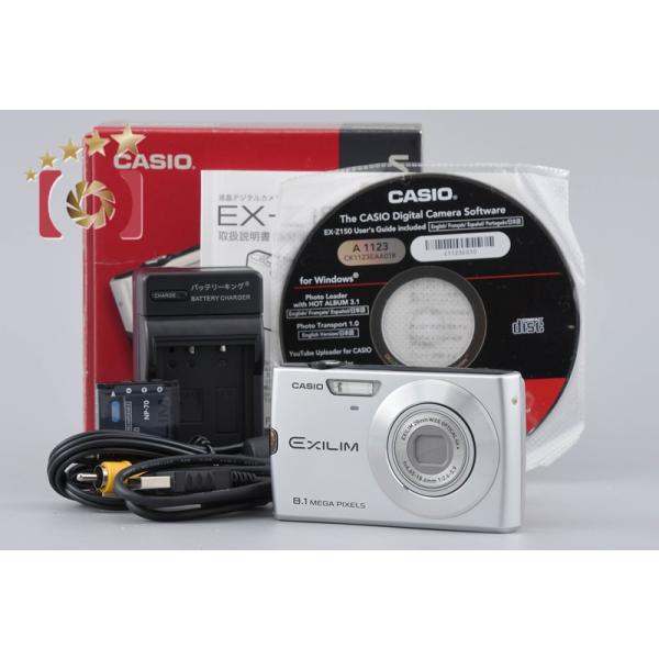 CASIO（カシオ） 【中古】Casio EXILIM EX-Z150 シルバー コンパクト