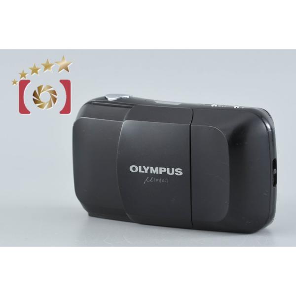 オリンパス（OLYMPUS） 【中古】OLYMPUS μ[mju:] ブラック コンパクト