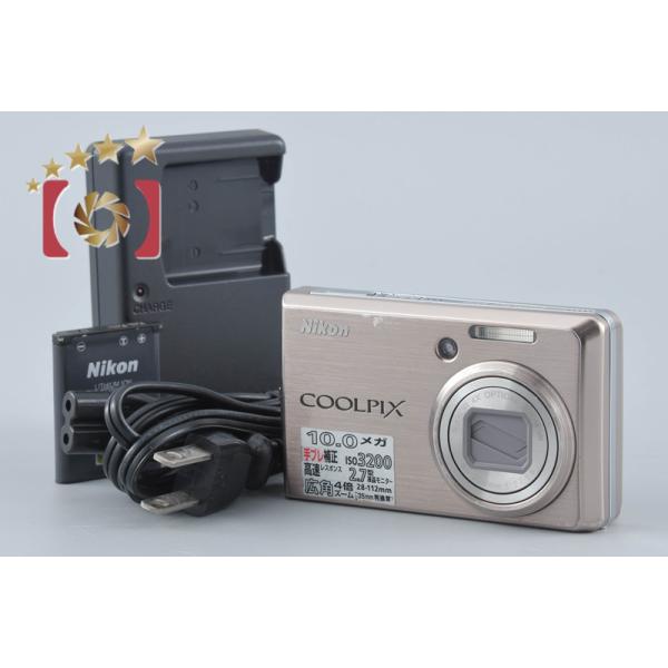 ニコン（Nikon） 【中古】Nikon COOLPIX S600 ピンクゴールド