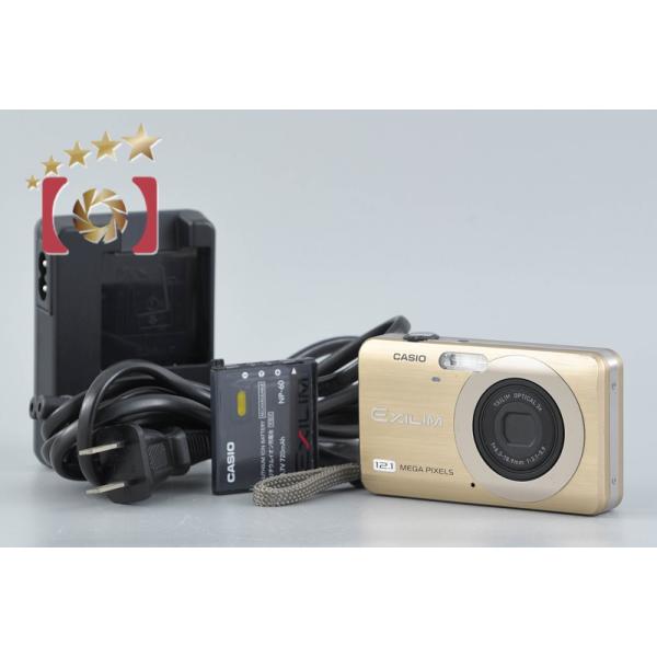 CASIO EXILIM ZOOM EX-Z90ゴールド　動作確認済　中古良品 CASIO（カシオ） 【中古】Casio EXILIM EX-Z90 ゴールド コンパクト