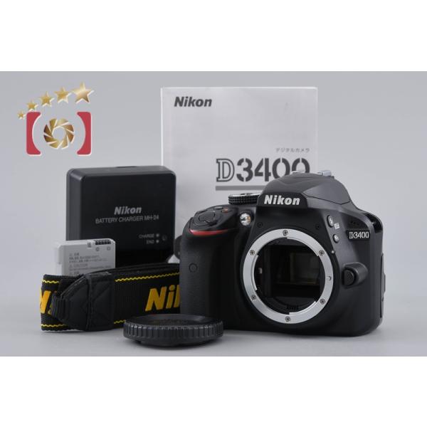 ニコン（Nikon） 【中古】Nikon D3400 ブラック デジタル一眼レフ