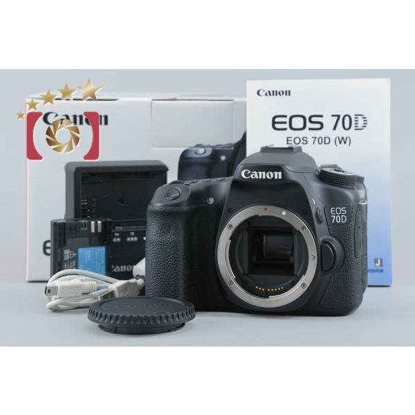 �y���ÁzCanon �L���m�� EOS 70D �f�W�^����჌�t�J���� �����t�� ���i�摜
