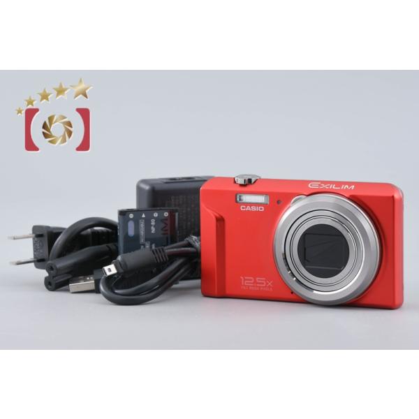 CASIO　EX-ZS100　デジタルカメラ　赤 CASIO（カシオ） 【中古】CASIO EXILIM EX-ZS100 レッド コンパクト