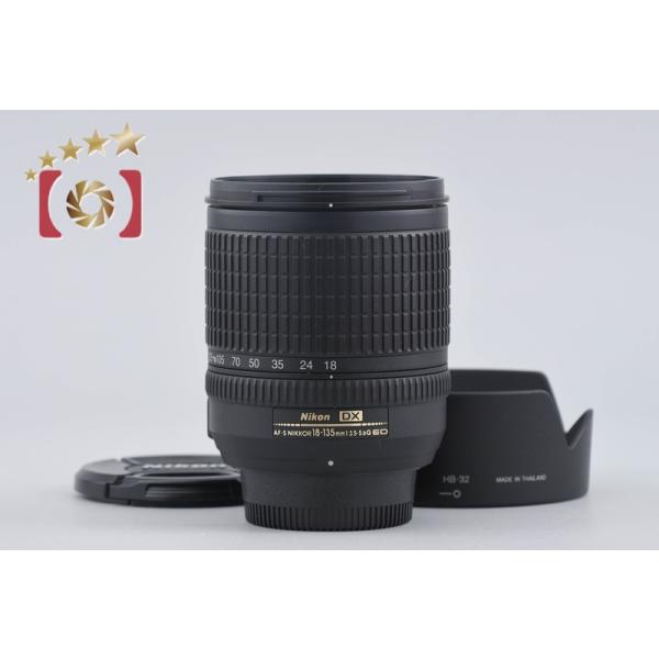 【中古】Nikon ニコン AF-S DX NIKKOR 18-135mm f/3.5-5.6 G ED