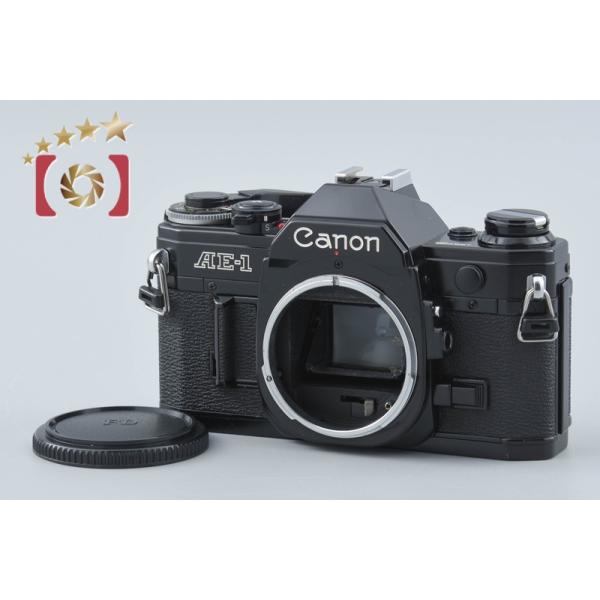 【中古】Canon キヤノン AE-1 ブラック フィルム一眼レフカメラ