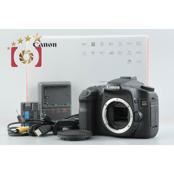 【美品・低ショット数】Canon EOS 40D 一眼レフカメラ キヤノン（Canon） 【中古】Canon EOS 40D デジタル一眼レフカメラ