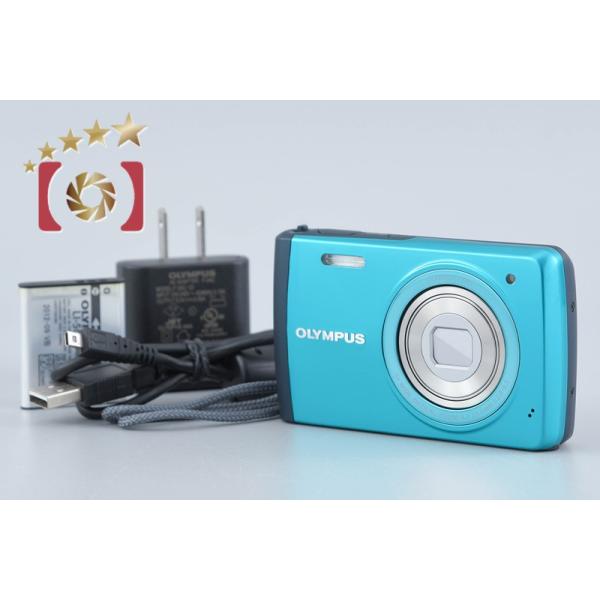 未使用級 オリンパス STYLUS VH-410 コバルトブルー デジカメ オリンパス（OLYMPUS） 【中古】OLYMPUS STYLUS VH-410 ブルー