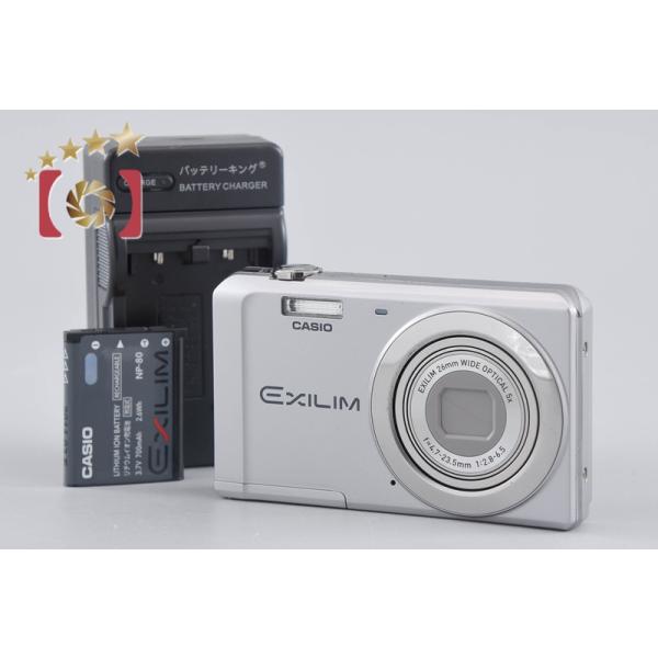 ★美品★　エクシリム　EX-ZS5　カシオ　デジカメ　中古　動作確認済　カメラ CASIO（カシオ） 【中古】CASIO EXILIM EX-ZS5 シルバー コンパクト
