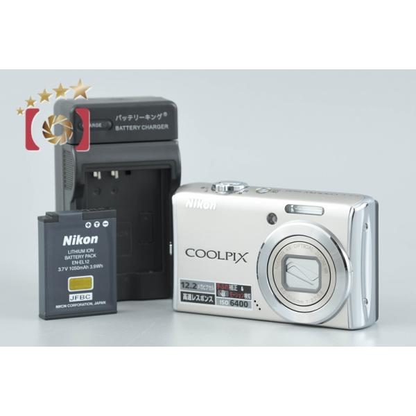 ニコン（Nikon） 【中古】Nikon COOLPIX S620 シルバー コンパクト