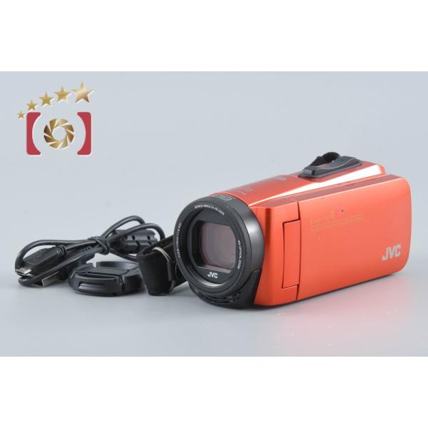 �y���ÁzJVC �P���E�b�h Everio R GZ-RX680 �u���b�h�I�����W �r�f�I�J���� ���i�摜