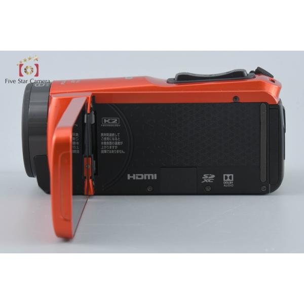 �y���ÁzJVC �P���E�b�h Everio R GZ-RX680 �u���b�h�I�����W �r�f�I�J���� ���i�摜4